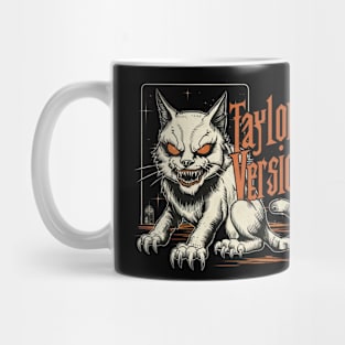 death metal taylors cat version Mug